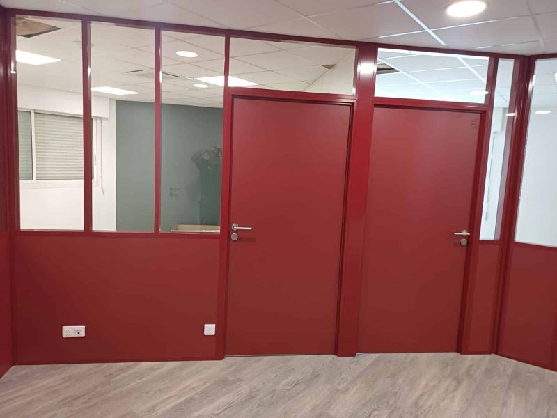 Placo et cloisons modulaires par SNJMD Nantes